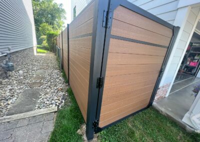 Vinyl fence by Fence Imperial, showcasing a sleek and modern design with low-maintenance features for a contemporary look.