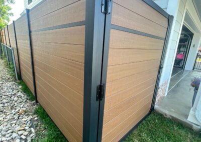 Vinyl fence by Fence Imperial, showcasing a sleek and modern design with low-maintenance features for a contemporary look.