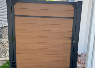 Vinyl fence by Fence Imperial, showcasing a sleek and modern design with low-maintenance features for a contemporary look.